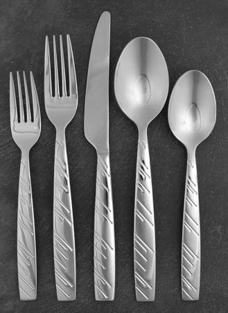 Driven Rain (Stainless) 5 Piece Place Setting