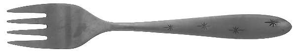 GUV5 (Stainless) Individual Salad Fork