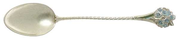 808 (Sterling) Enameled Demitasse Spoon