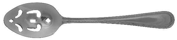 Bead (Stainless, Glossy, No 18-0) Pierced Tablespoon (Serving Spoon)