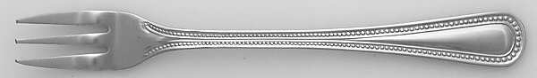 Bead (Stainless, Glossy, No 18-0) Cocktail/Seafood Fork