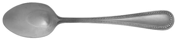 Bead (Stainless, Glossy, No 18-0) Teaspoon