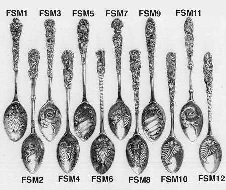 English Five O'Clock Tea Spoons Five O'Clock Spoon