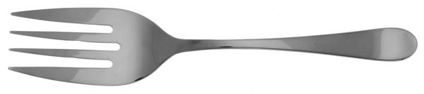 Windermere (Stainless) Solid Serving Fork by Gourmet Settings
