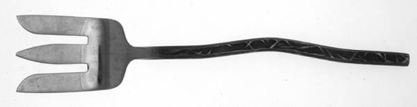 New Wave (Stainless) Large Solid Cold Meat Serving Fork