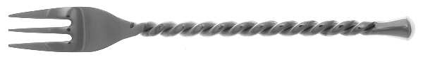Silver Tear (Stainless) Cocktail/Seafood Fork