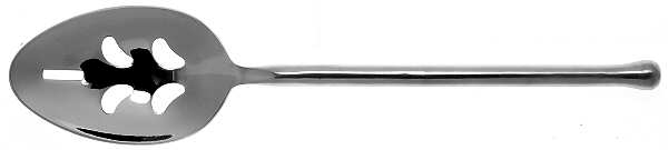 Exotique Platinum (Stainless) Pierced Tablespoon (Serving Spoon)
