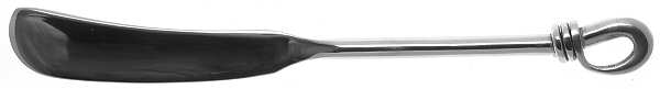 Twist (Stainless) Flat Handle Butter Spreader