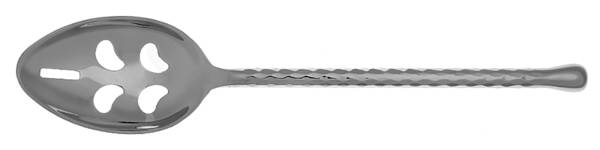 Silver Hearts (Stainless) Pierced Tablespoon (Serving Spoon)
