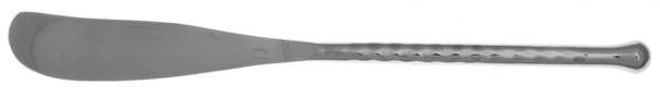 Silver Hearts (Stainless) Flat Handle Master Butter Knife