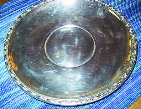 723 (Sterling, Hollowware) 10" Sandwich Plate