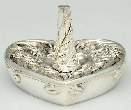 Silverplate Hollowware Ring Holder