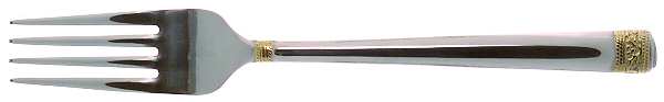 Festive Holly (Stainless, Gold Accent) Individual Salad Fork