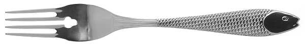 Fish Out of Water (Stainless) Individual Solid Fish Fork