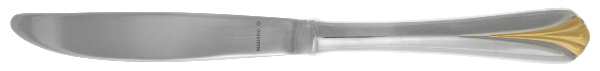 Andante Gold (Stainless, Gold Accent) Modern Solid Knife