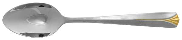 Andante Gold (Stainless, Gold Accent) Place/Oval Soup Spoon