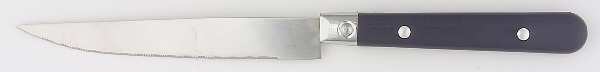 Casual Living-Cobalt (Stainless, Plastic) Individual Solid Handle Steak Knife