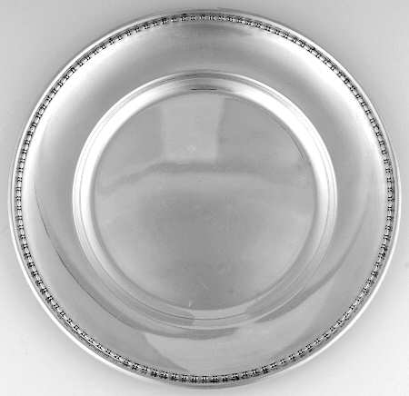 10B (Sterling, Hollowware) Bread Plate