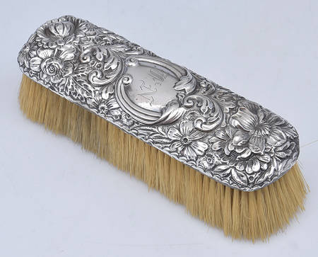Repousse Chased (Sterilng, Hollowware) Clothes Brush