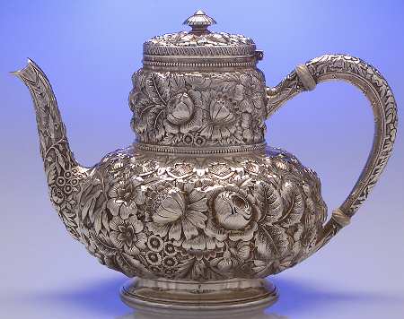 Repousse Chased (Sterilng, Hollowware) by Gorham Silver
