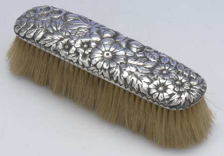 Repousse Chased (Sterilng, Hollowware) Clothes Brush