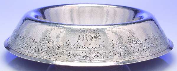 1317A (Sterling, Hollowware) 16" Round Footed Centerpiece