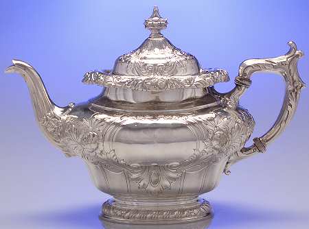 A6981 (Sterling, Hollowware) Teapot