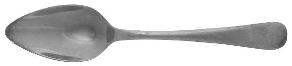 GEY4 (Silverplate) Fruit/Orange Spoon