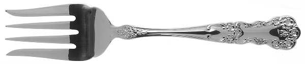 Blossom (Stainless) Medium Solid Cold Meat Serving Fork