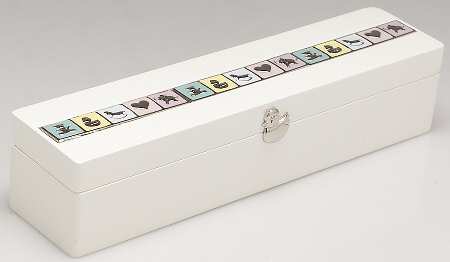 Peek a Boo (Hollowware) Birth Certificate Keepsake Box