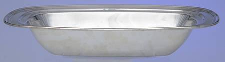 504 (Silverplate, Hollowware) Double Vegetable Bowl-No Lid