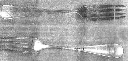 Old English (Silverplate, 1919) Fork