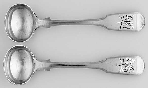 GOJ1 (Sterling) Master Salt Spoon (Set of 2)