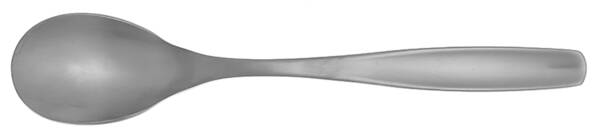 Vault (Stainless-Matte) Round Bowl Soup Spoon (Cream Soup) HC