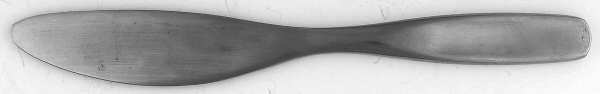 Vault (Stainless-Matte) Flat Handle Master Butter Knife