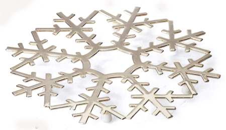 Let It Snow (Nickelplate, Hollowware) Trivet