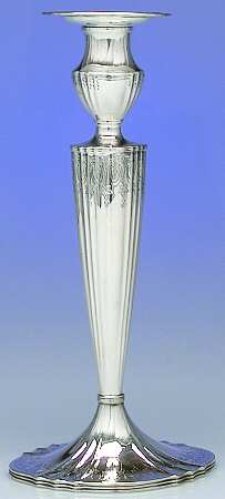 6772 (Sterling, Hollowware) Sterling Candlestick