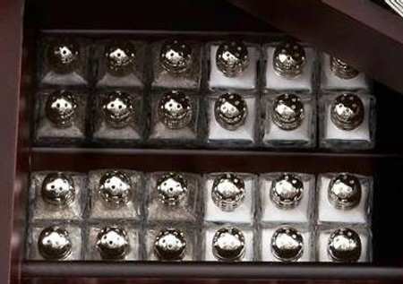 King Louis (Stainless) Salt and Pepper Set
