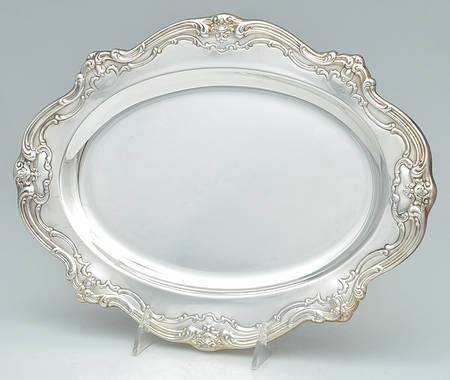 Chantilly (Slvp, Hollowware, Newer) 13" Oval Tray