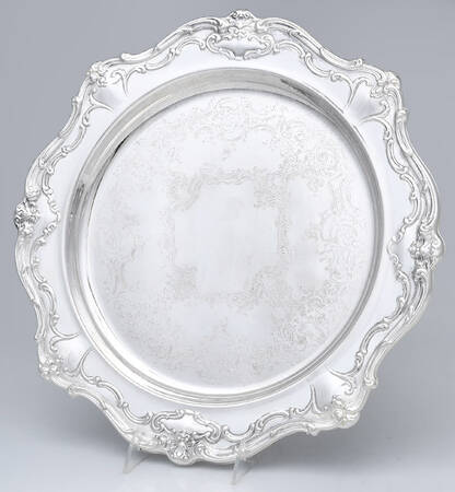 Chantilly (Slvp, Hollowware, Newer) 15" Round Tray