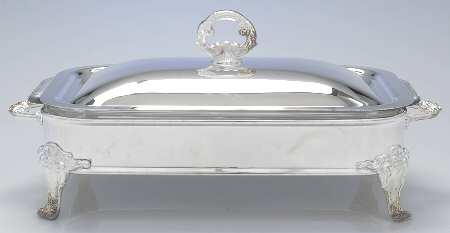 Chantilly (Slvp, Hollowware, Newer) Rectangular Baker