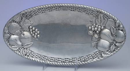 Pewter Hollowware 14" Bread Tray