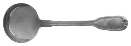 GIA19 (Stainless) Solid Gravy Ladle