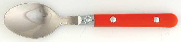 Casual Living-Red (Stainless, Plastic) Teaspoon