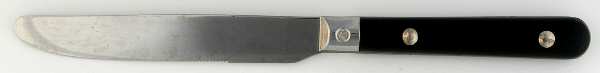 Casual Living-Black (Stainless, Plastic) New French Solid Knife