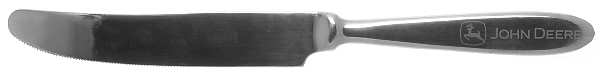 John Deere -Etched (Stainless) New French Solid Knife