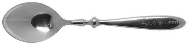 John Deere -Etched (Stainless) Place/Oval Soup Spoon