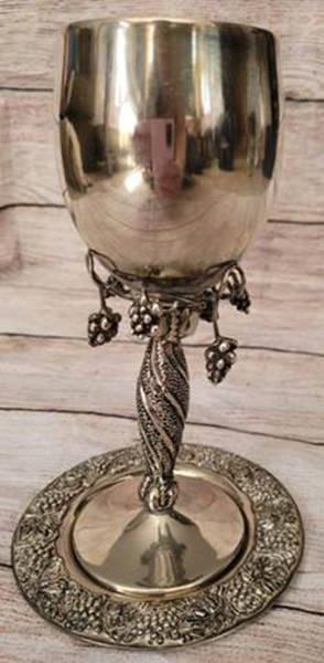 Grape (Silverplate, Hollowware) Communion Set