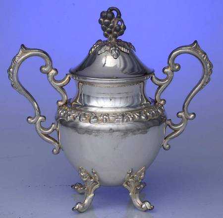 GDS1 (Silverplate, Hollowware) Sugar Bowl & Lid
