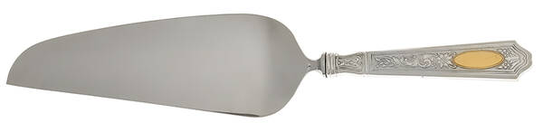 Golden St. Dunstan (Sterling) Pie & Cake Server with Stainless Blade
